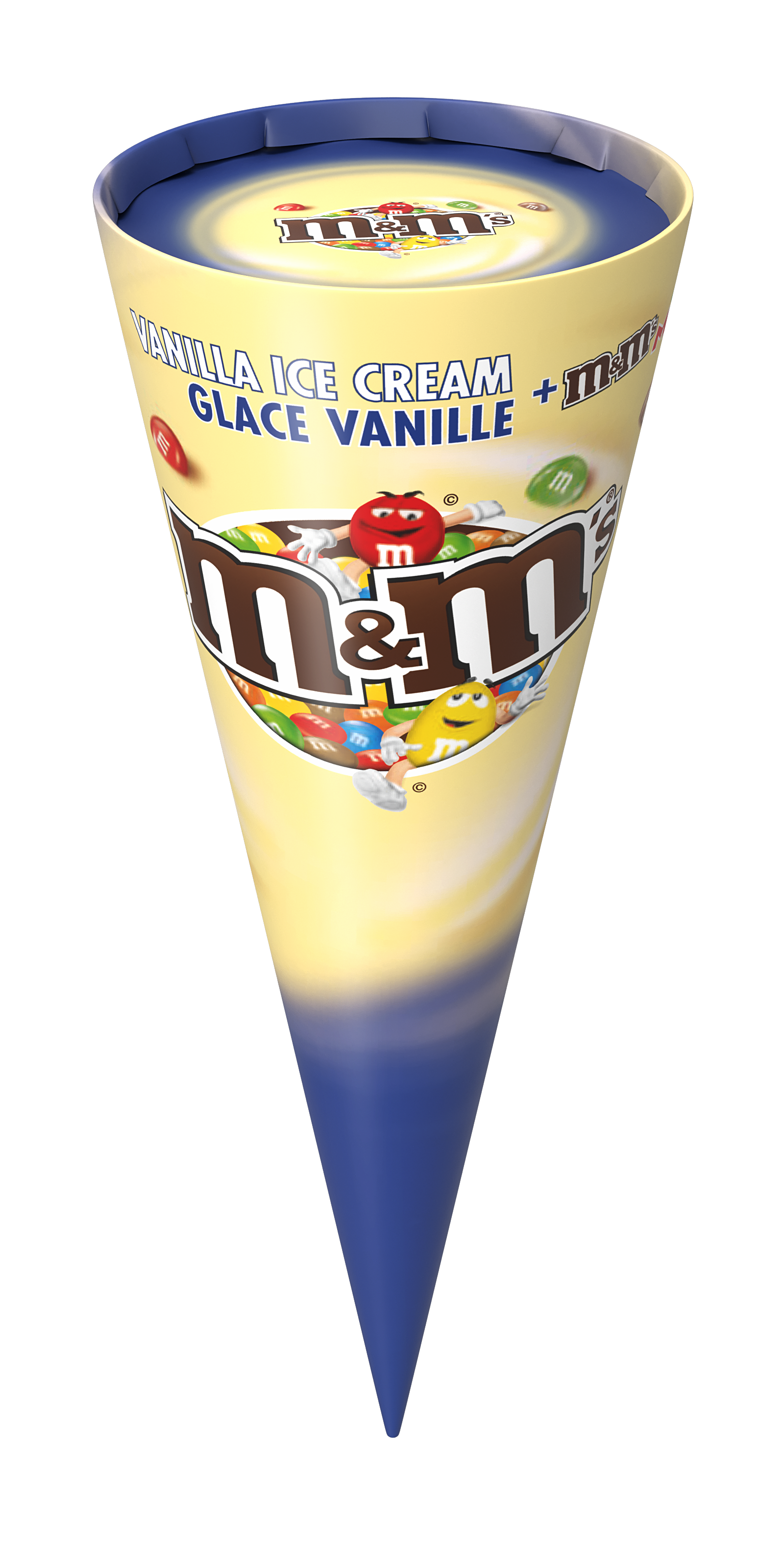 M&MS Lody waniliowe w rożku
