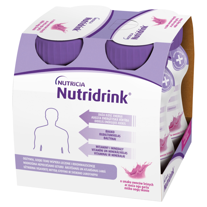 NUTRICIA Nutridrink o smaku owoców leśnych