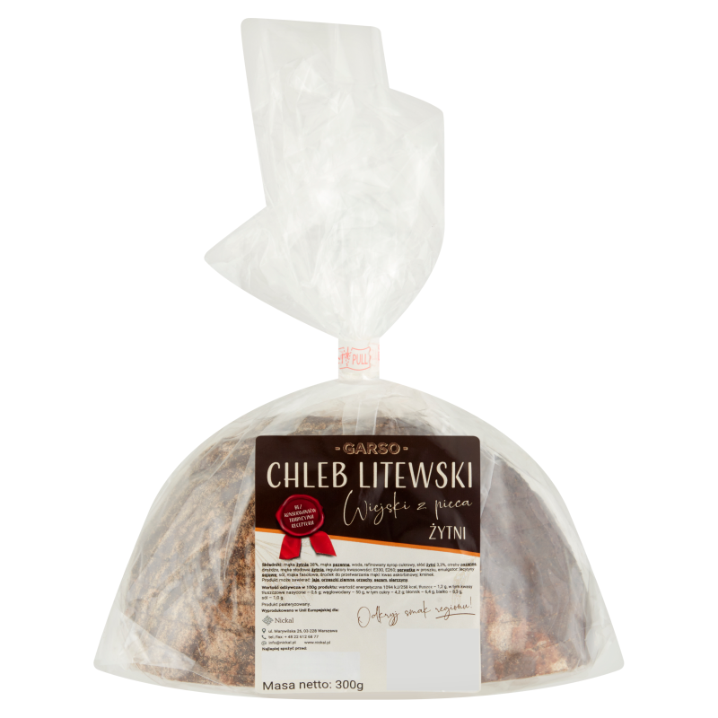 GARSO Chleb litewski żytni wiejski frisco.pl
