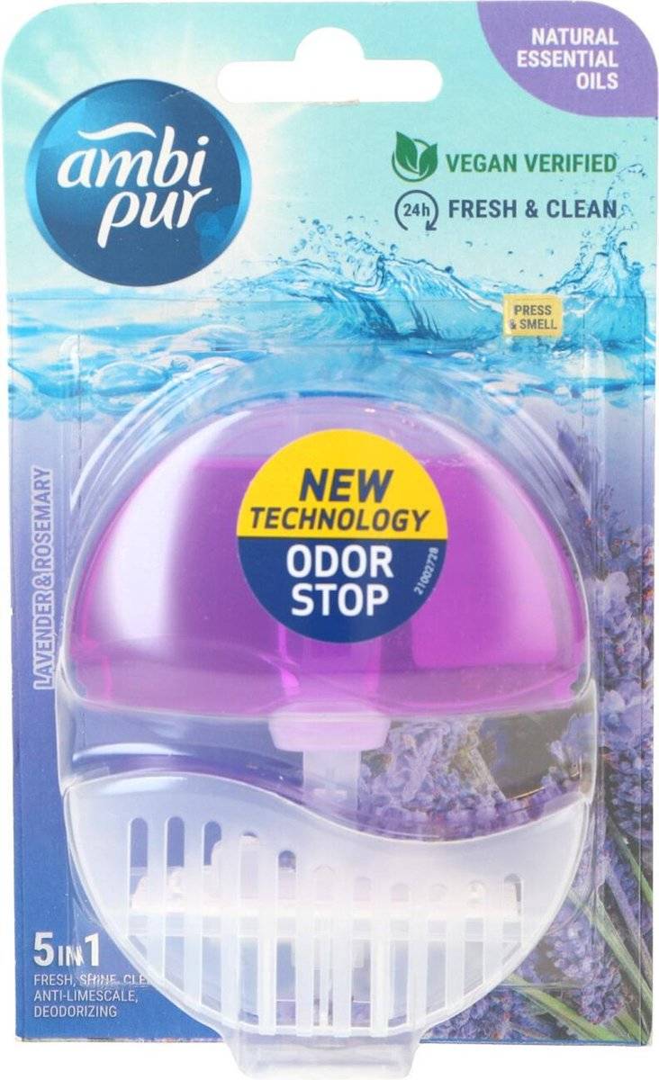 AMBI PUR Zawieszka do WC Lavender & Rosemary 55 ml