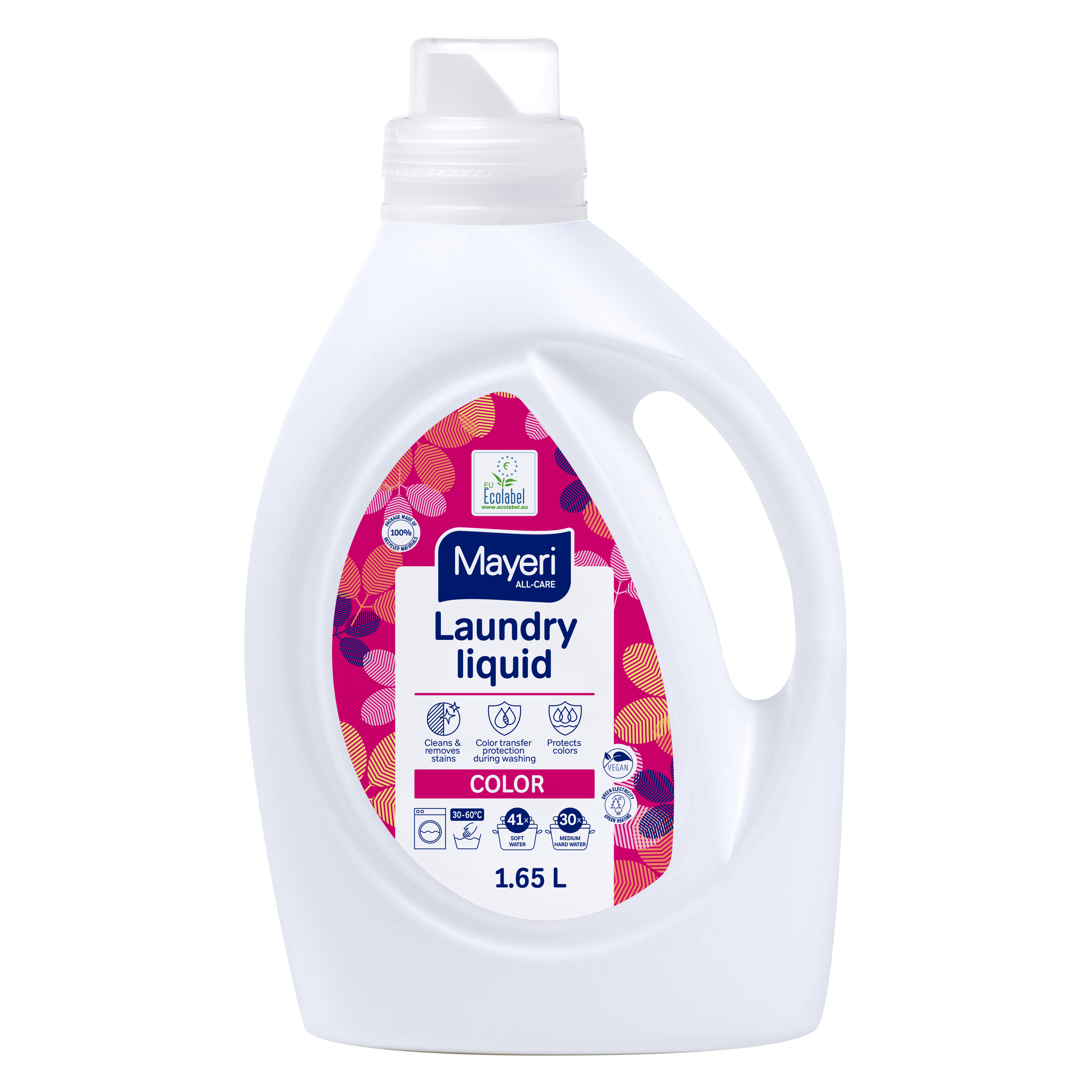 MAYERI ALL-CARE Płyn do prania tkanin kolorowych 1.65L