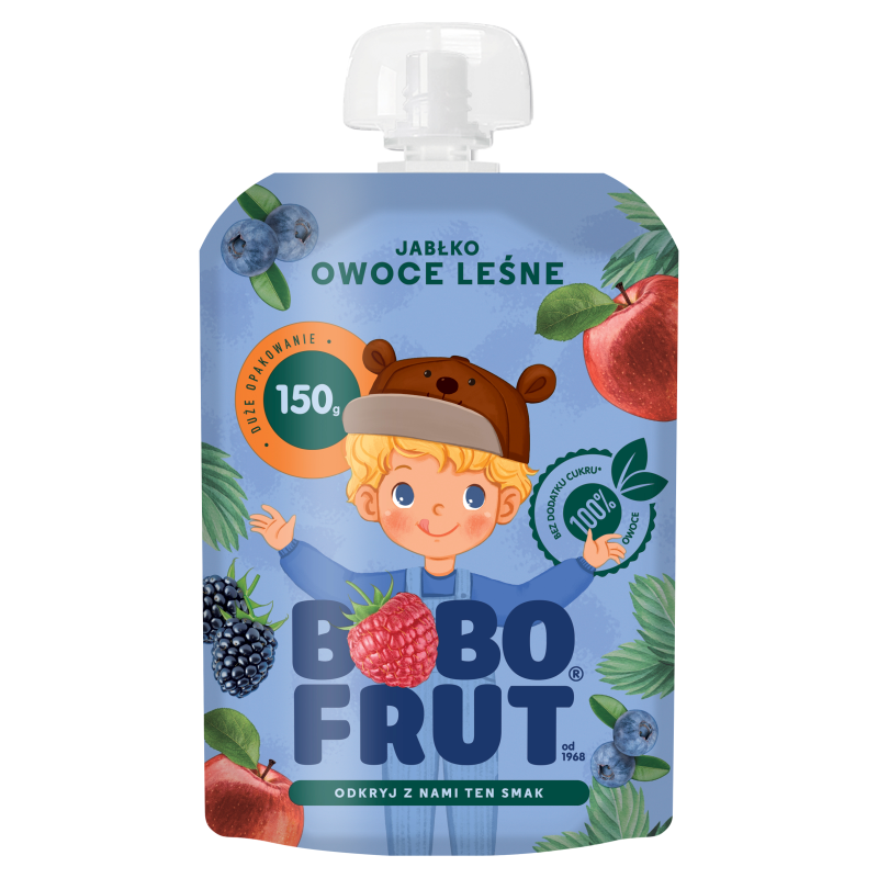 BOBO FRUT Mus w tubce owoce leśne dla dzieci po 1 roku frisco.pl