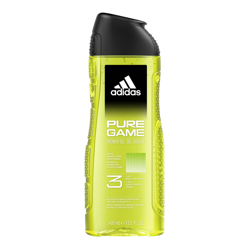 ADIDAS Pure Game 3 Żel pod prysznic dla mężczyzn 3w1 frisco.pl