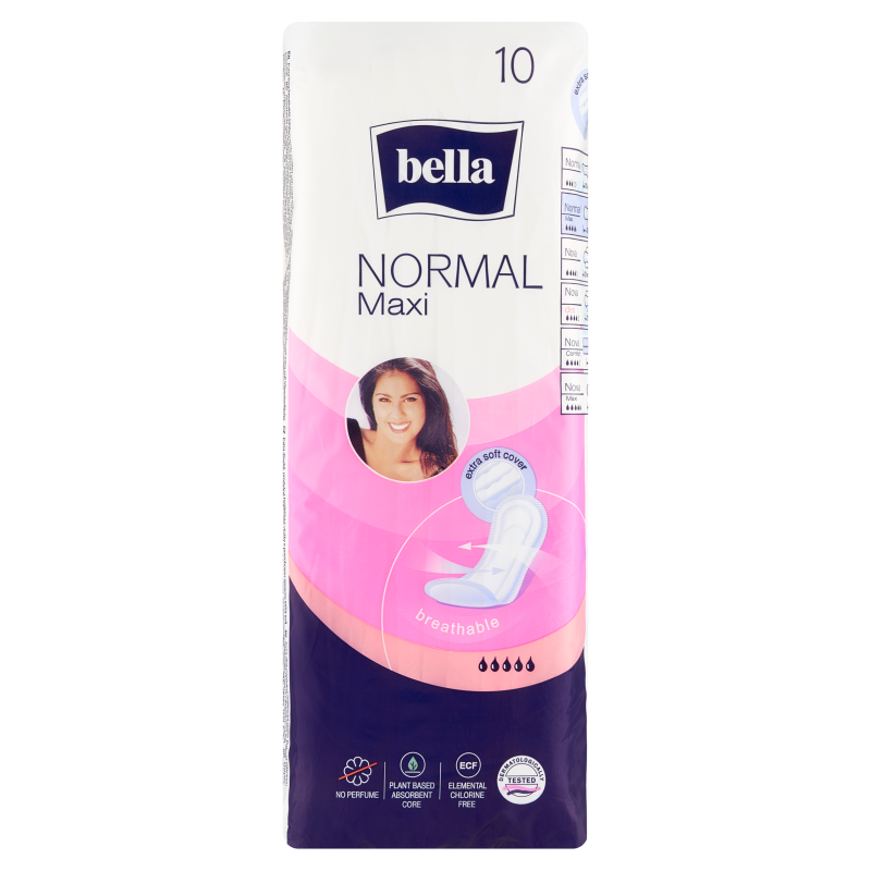 BELLA Podpaski Normal Maxi 10 szt frisco.pl