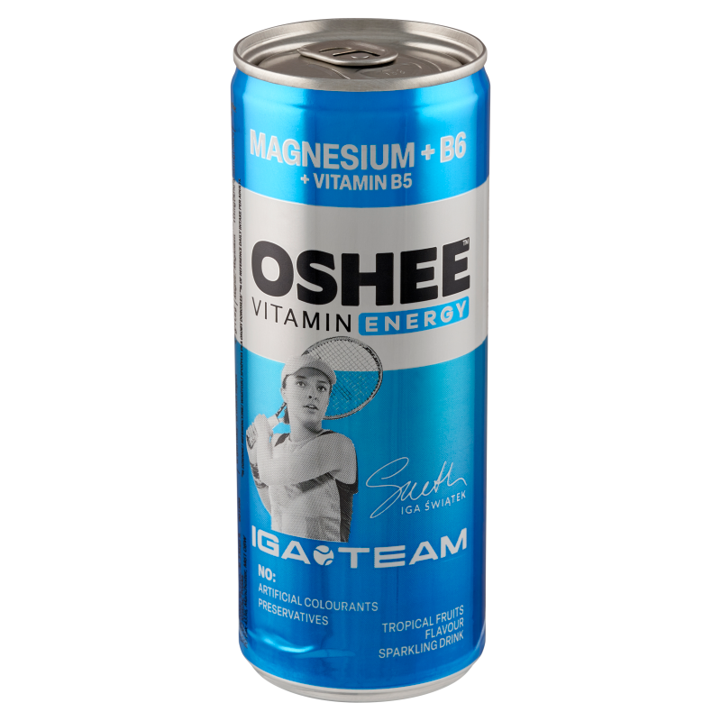 OSHEE Vitamin Energy Napój gazowany o smaku owoców tropikalnych