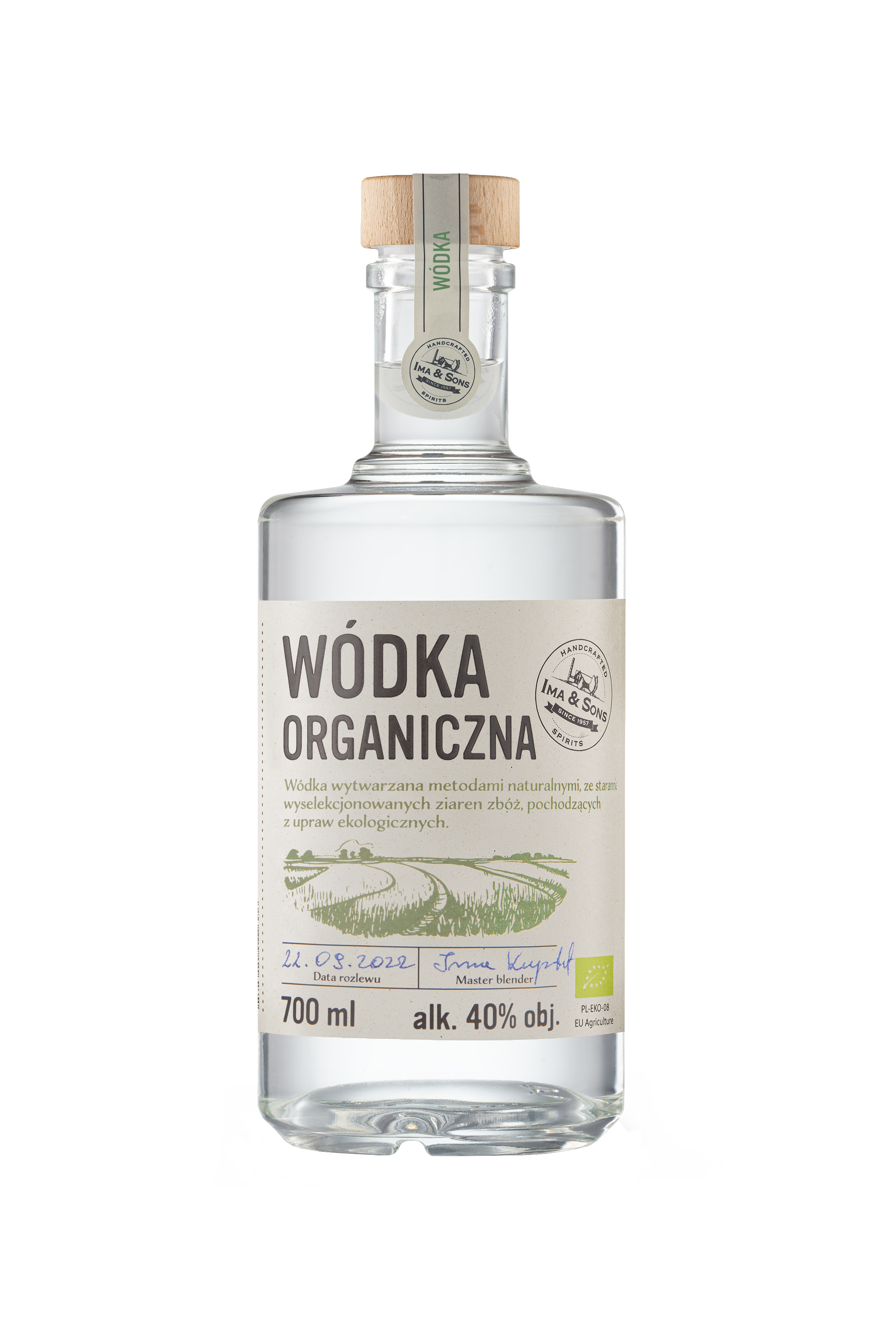 WIELKOPOLSKA MANUFAKTURA WÓDEK Wódka organiczna BIO
