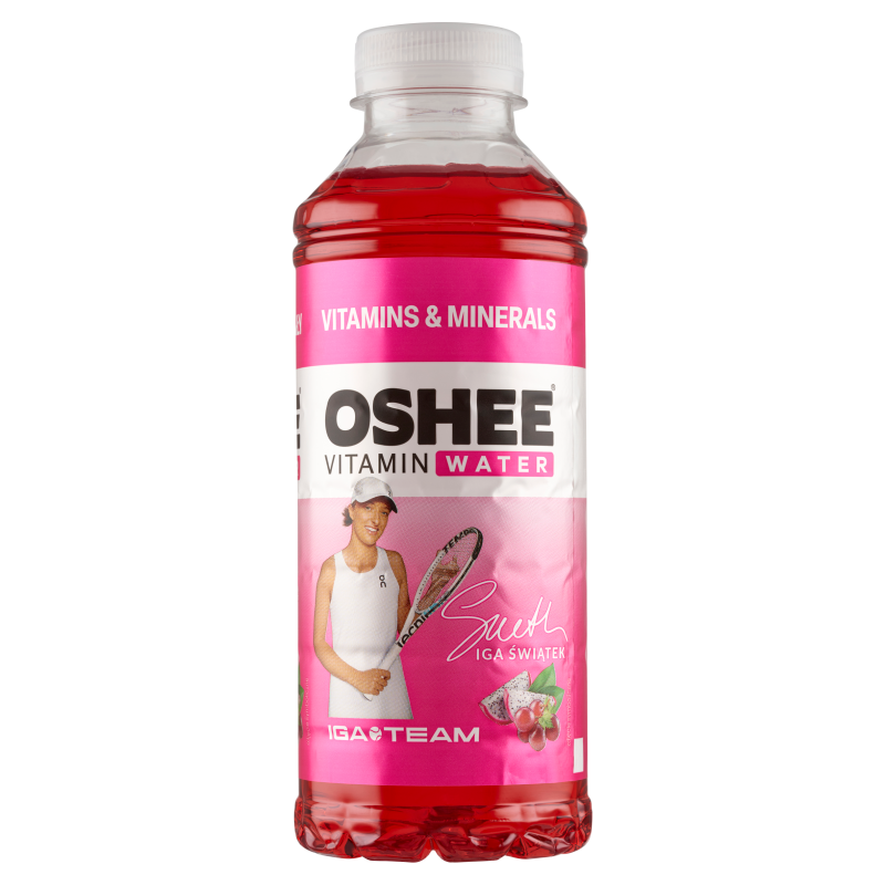 OSHEE Vitamin Water Napój niegazowany o smaku czerwonych winogron i dragonfruit