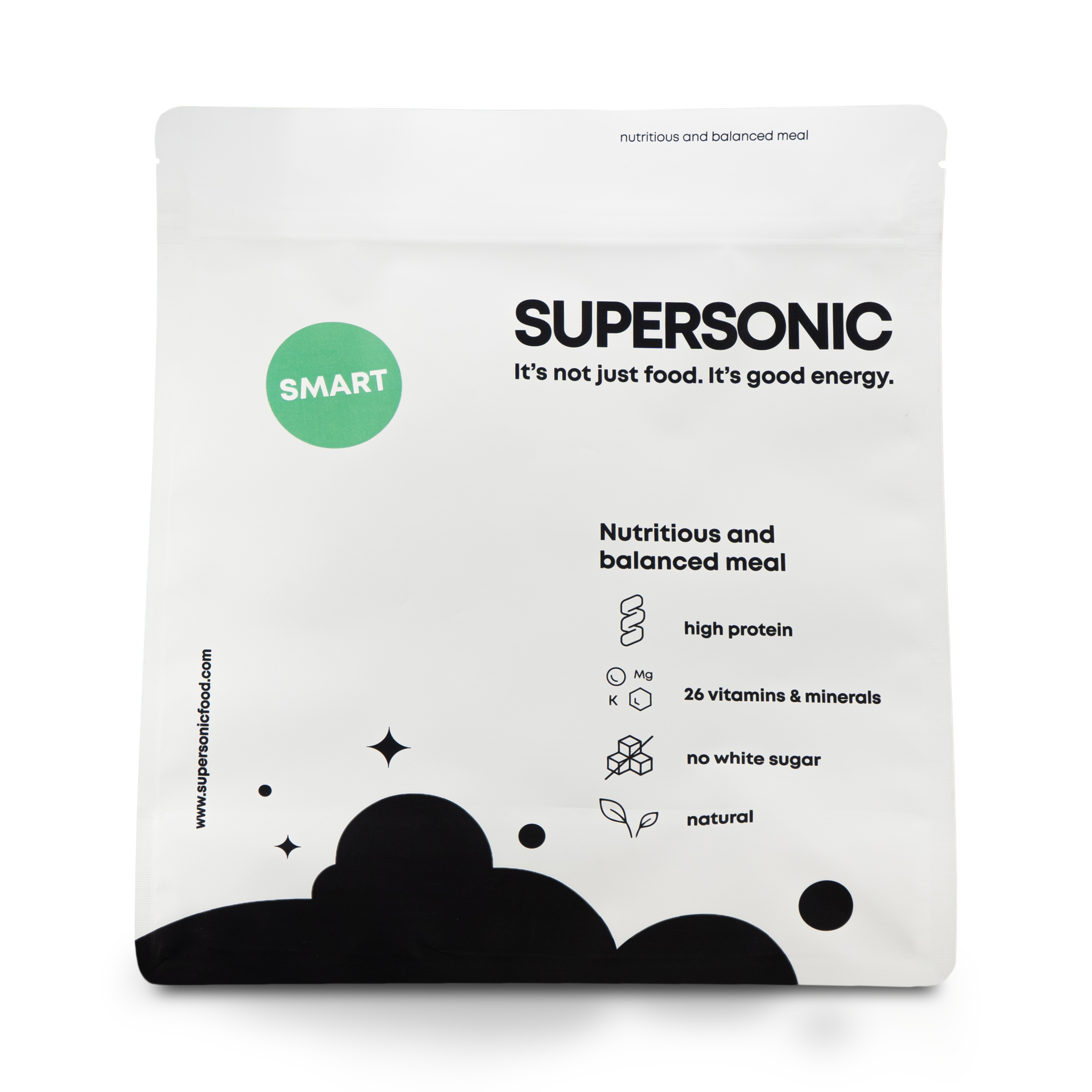SUPERSONIC Food Powder SMART o smaku czekolady