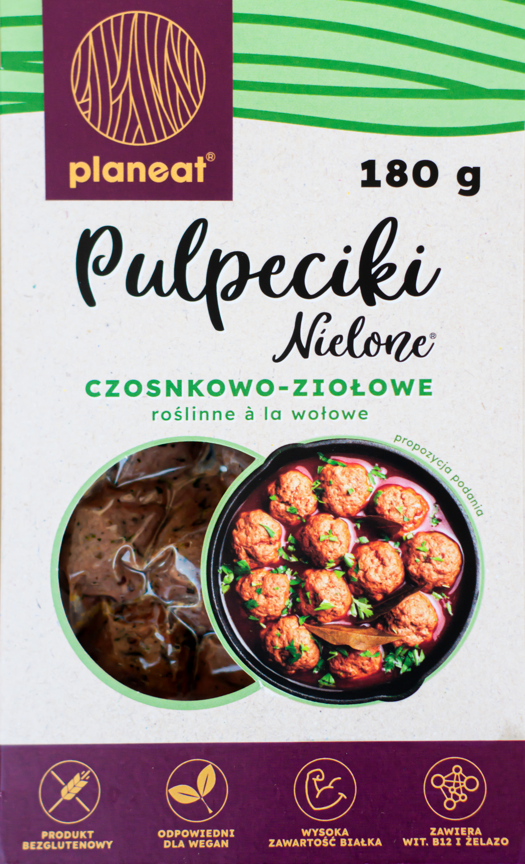 PLANEAT Pulpeciki Roślinne czosnkowo-ziołowe