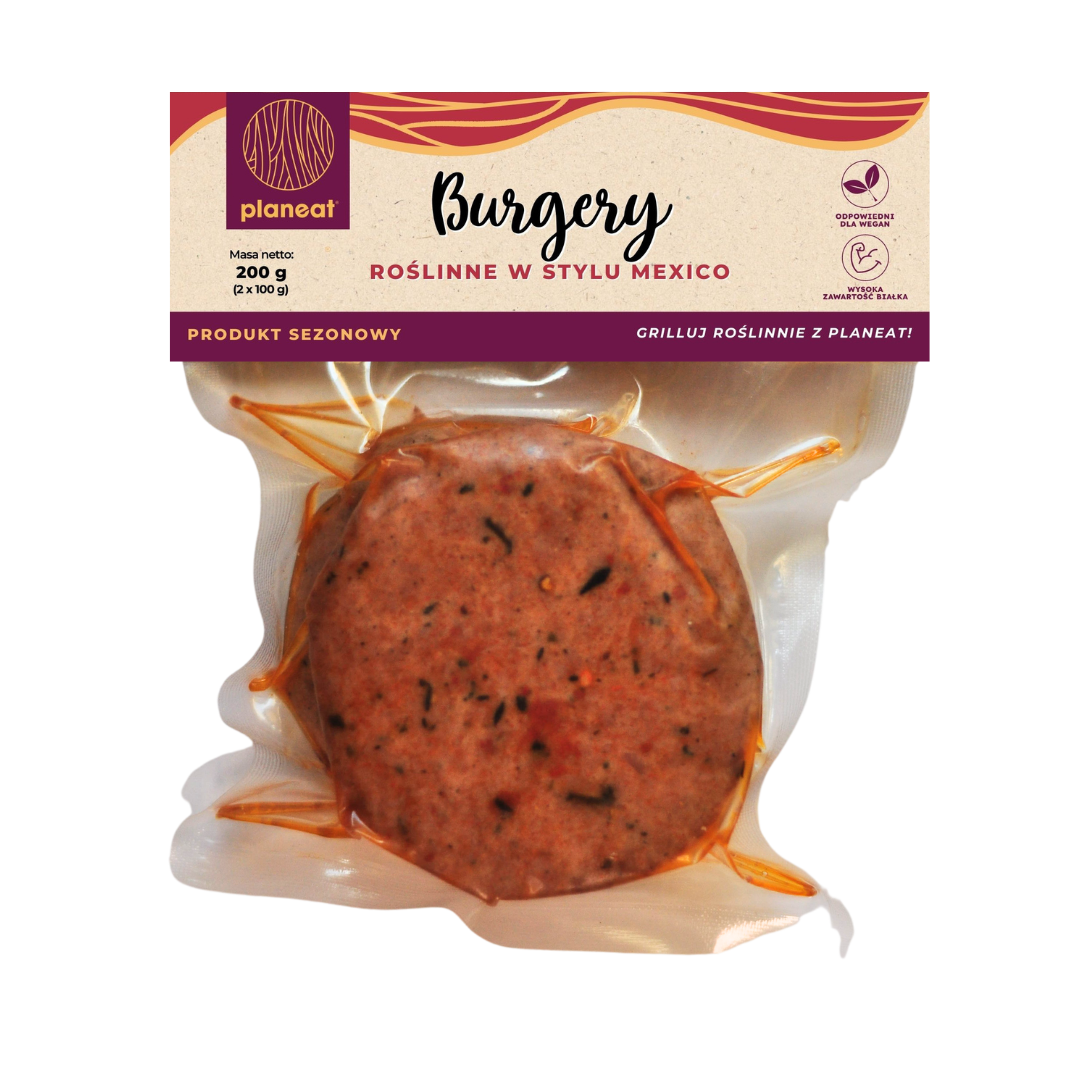 PLANEAT Burgery Roślinne w stylu Mexico