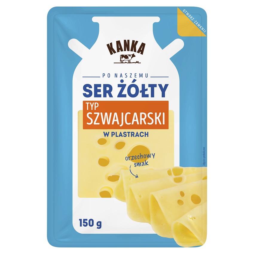 KANKA Ser żółty szwajcarski ( plastry)