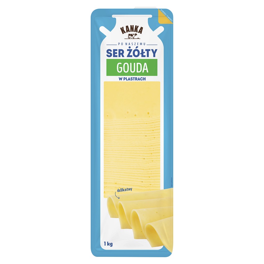 KANKA Ser żółty Gouda ( plastry)