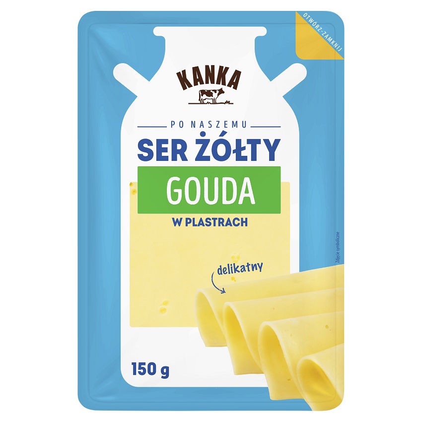 KANKA Ser żółty Gouda ( plastry)