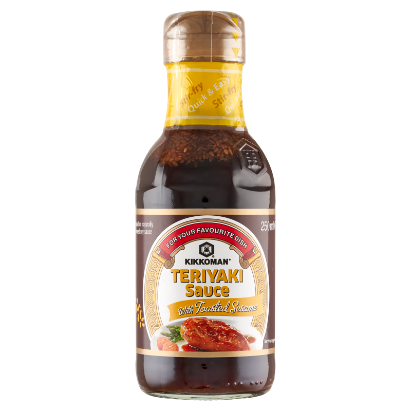 KIKKOMAN Sos teriyaki z prażonym sezamem frisco.pl