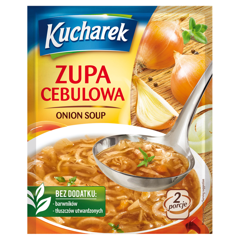 KUCHAREK Zupa cebulowa