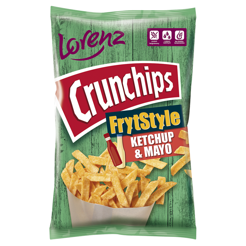 CRUNCHIPS FrytStyle ketchup-mayo