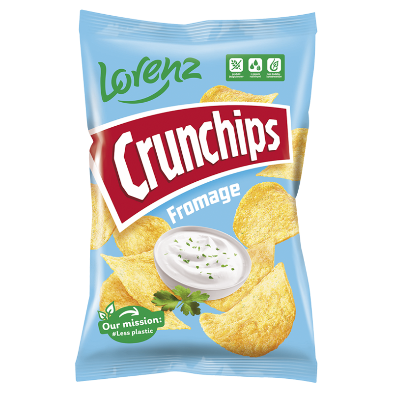 CRUNCHIPS Chipsy ziemniaczane o smaku fromage frisco.pl