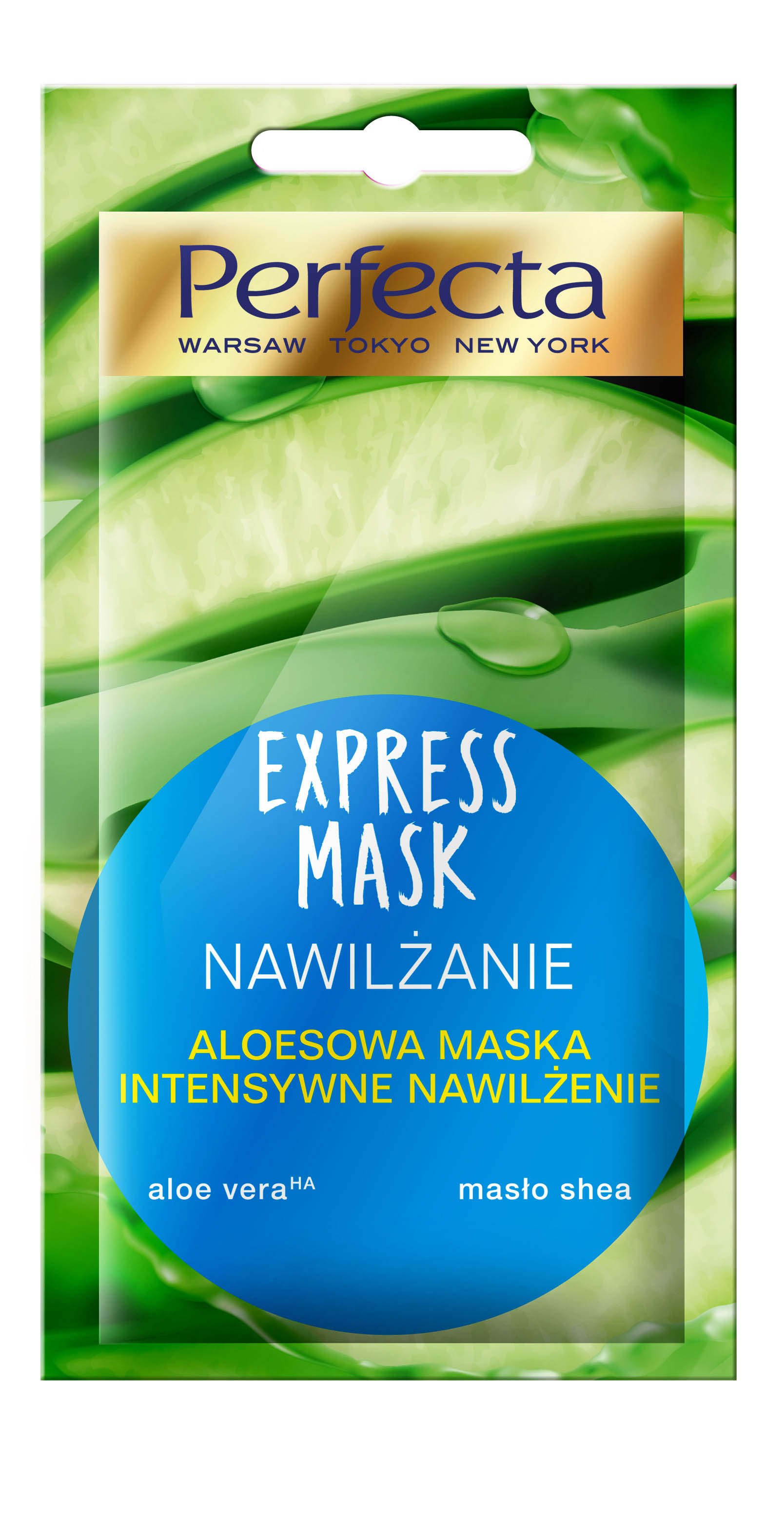 PERFECTA Aloesowa Maska Intensywnie Nawilżająca