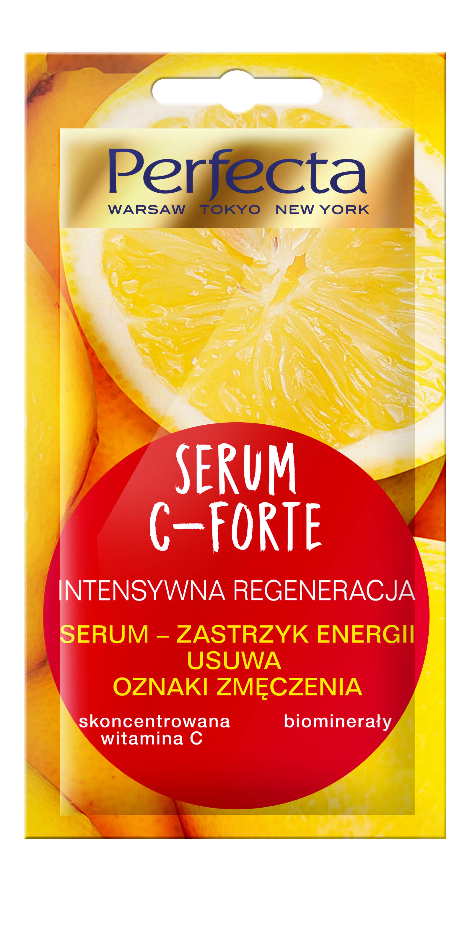 PERFECTA Maska do twarzy Serum-C Forte intensywna regeneracja