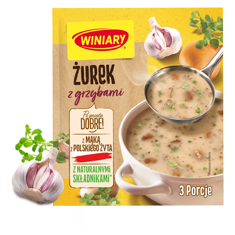 WINIARY Żurek z grzybami frisco.pl