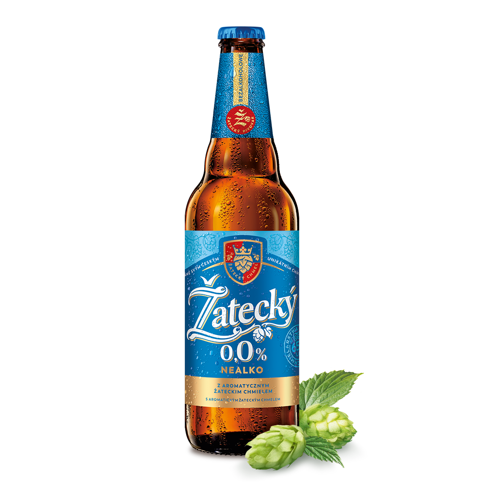ZATECKY Piwo bezalkoholowe (cena zawiera 1 zł kaucji za butelkę) frisco.pl