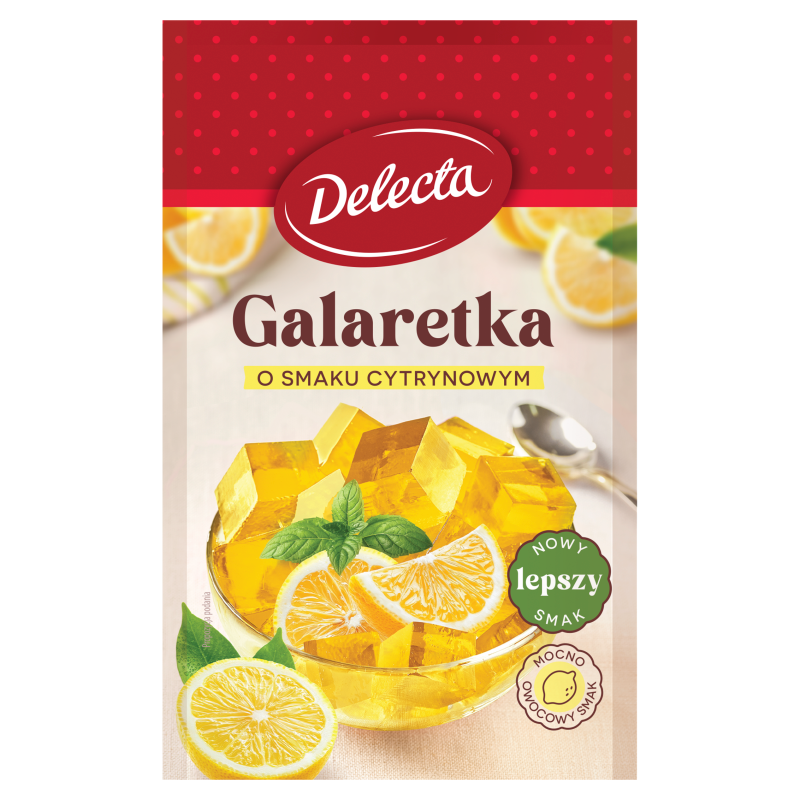 DELECTA Galaretka o smaku cytrynowym frisco.pl