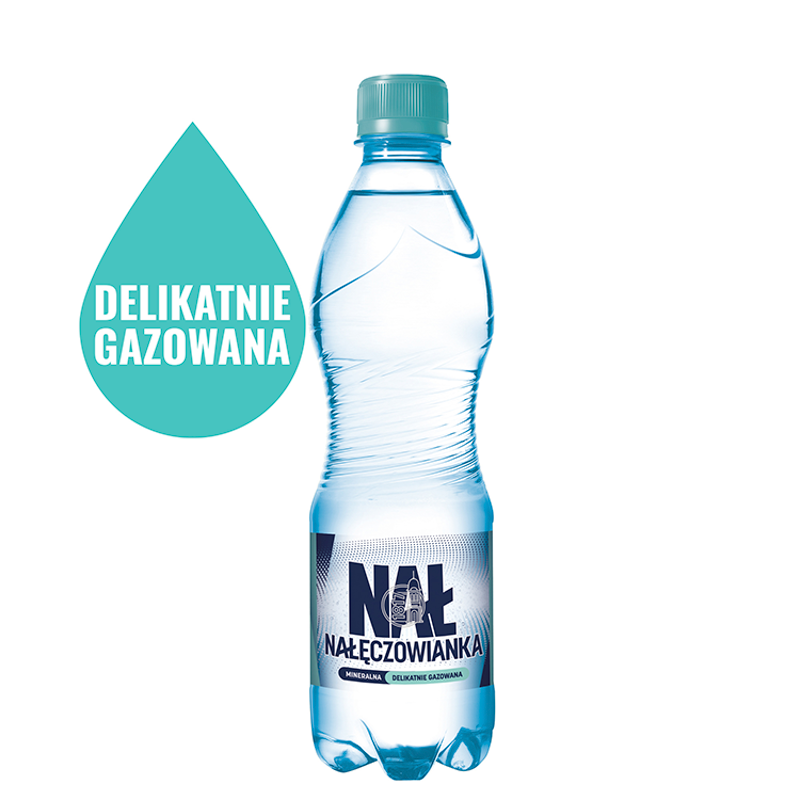 NAŁĘCZOWIANKA Naturalna woda mineralna delikatnie gazowana