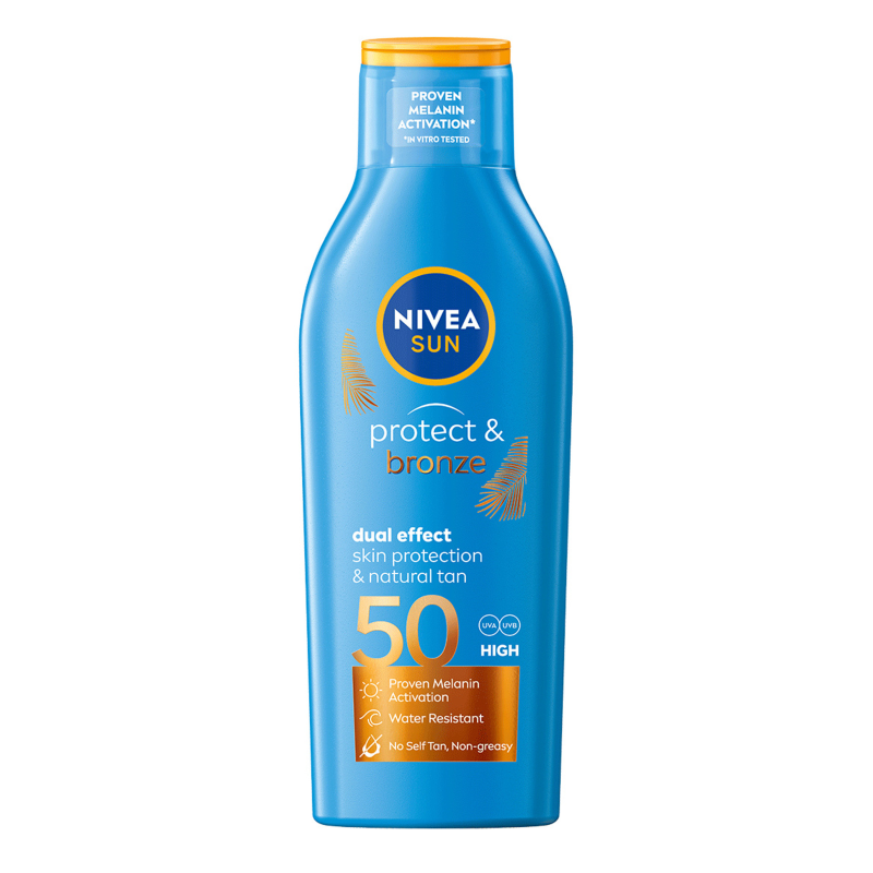 NIVEA SUN Protect & Bronze Balsam aktywujący naturalną opaleniznę SPF 50