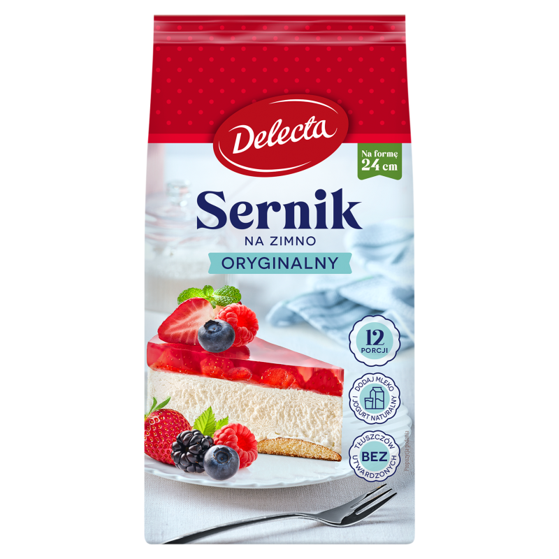DELECTA Sernik na zimno (na 12 porcji) frisco.pl