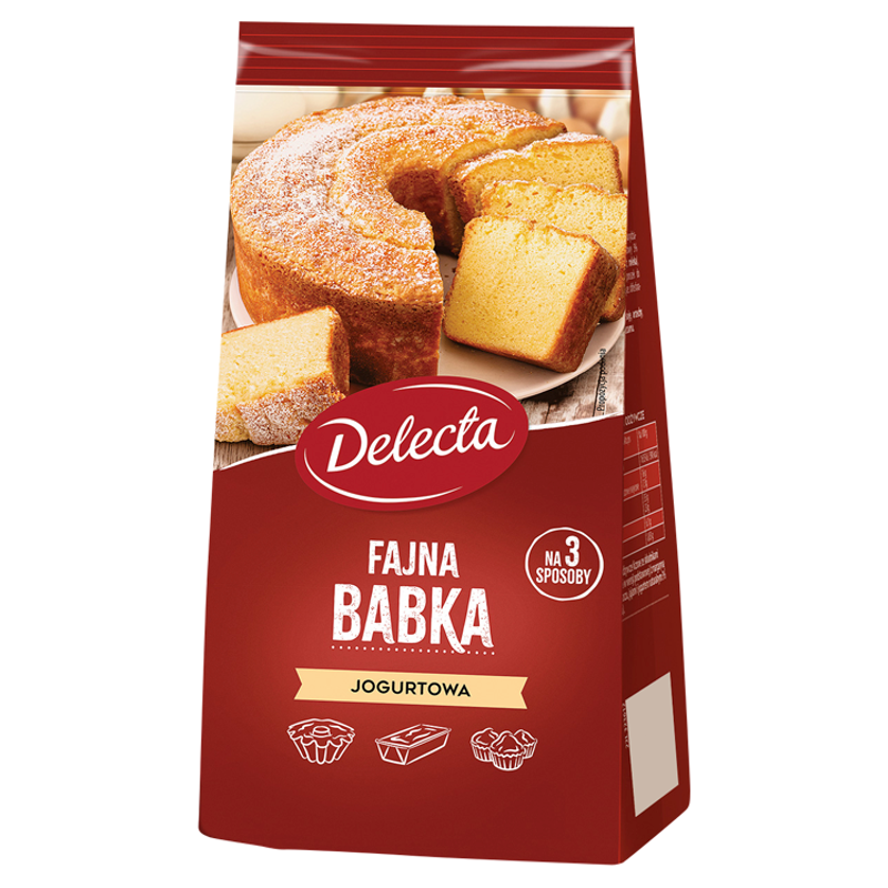 DELECTA Fajna Babka jogurtowa - mieszanka do wypieku