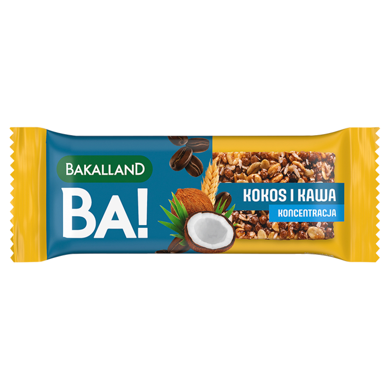 BAKALLAND Ba!lans Baton kokosowe brownie