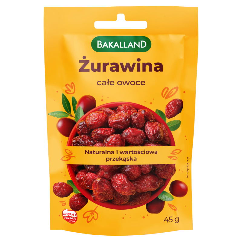 BAKALLAND Żurawina (całe owoce) frisco.pl