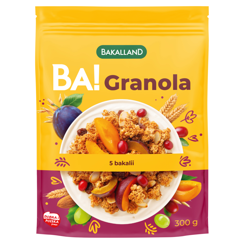 BAKALLAND BA! Granola 5 bakalii