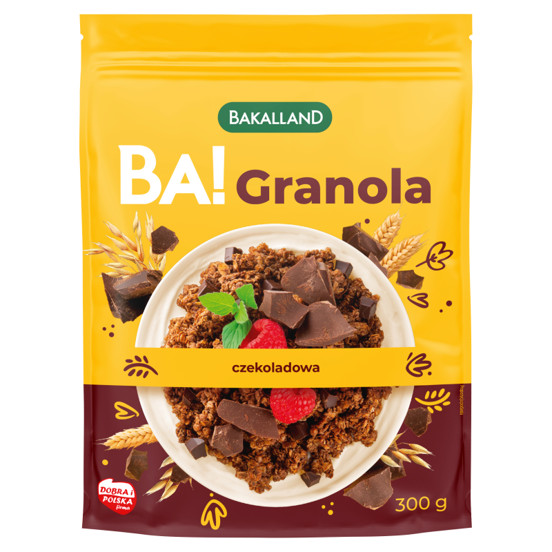 BAKALLAND BA! Granola czekoladowa frisco.pl