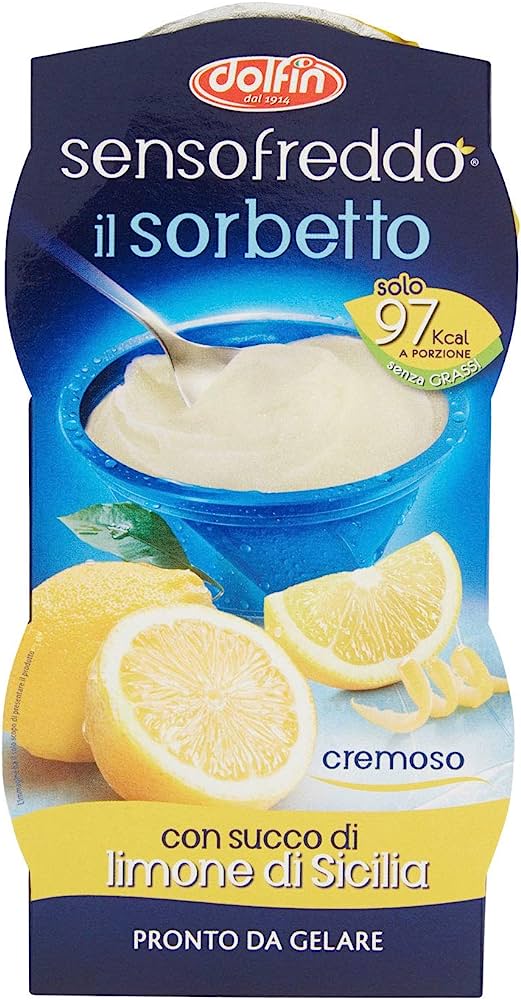 SENSOFREDDO Sorbet do zamrożenia sycylijska cytryna