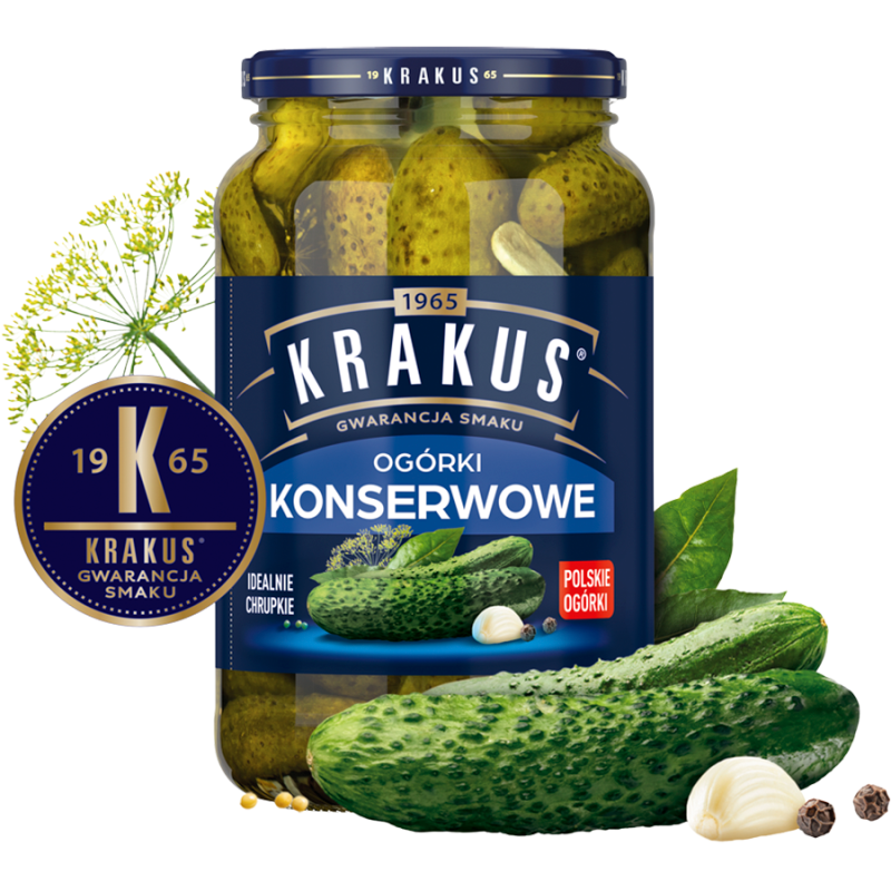 KRAKUS Ogórki konserwowe frisco.pl