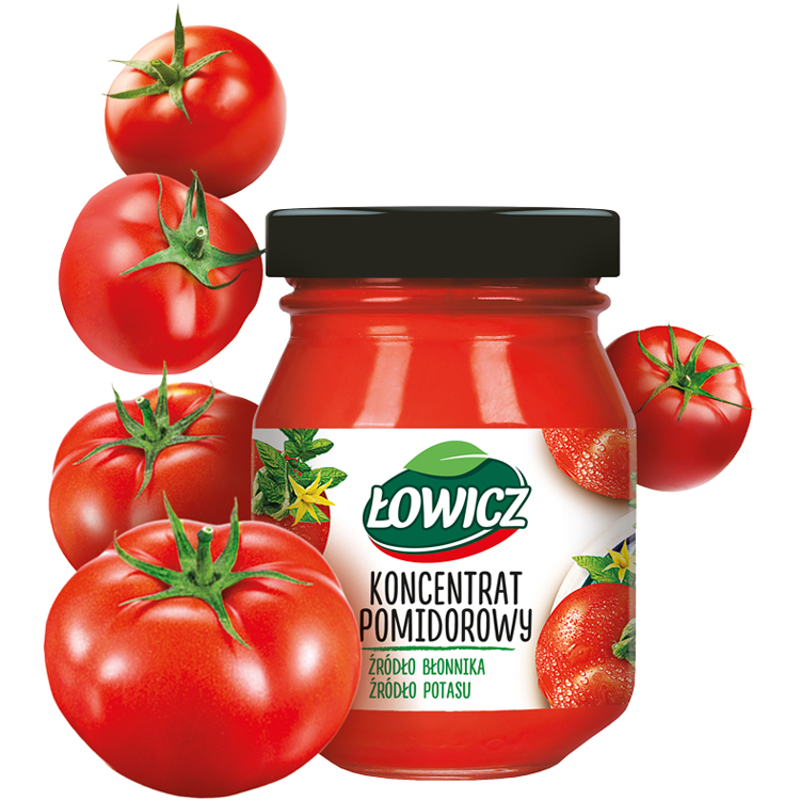 Łowicz - Koncentrat pomidorowy 30% 80 g. Cena: - Frisco.pl