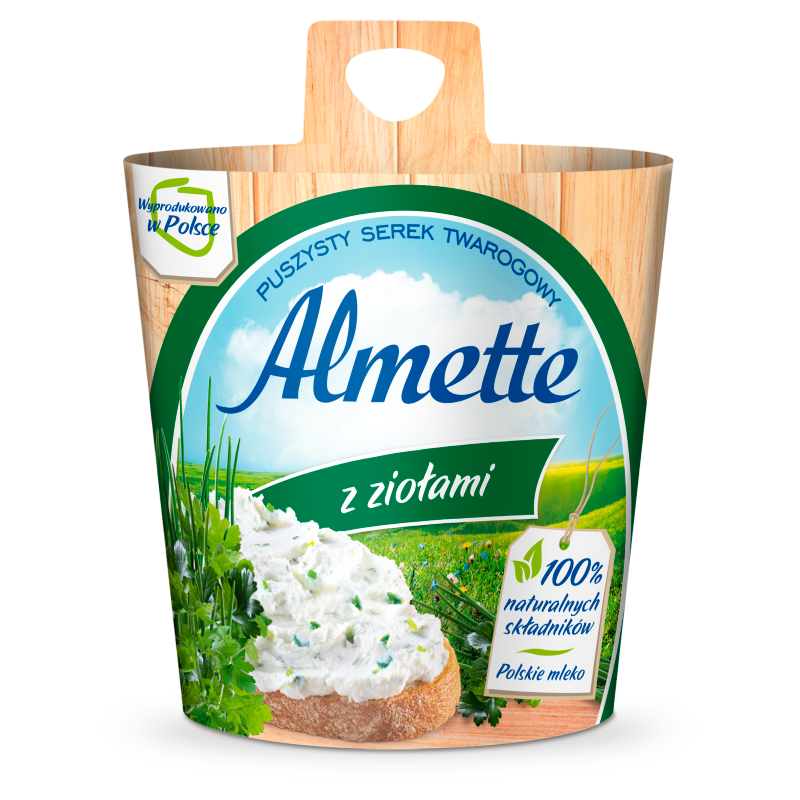 ALMETTE Serek twarogowy z ziołami frisco.pl