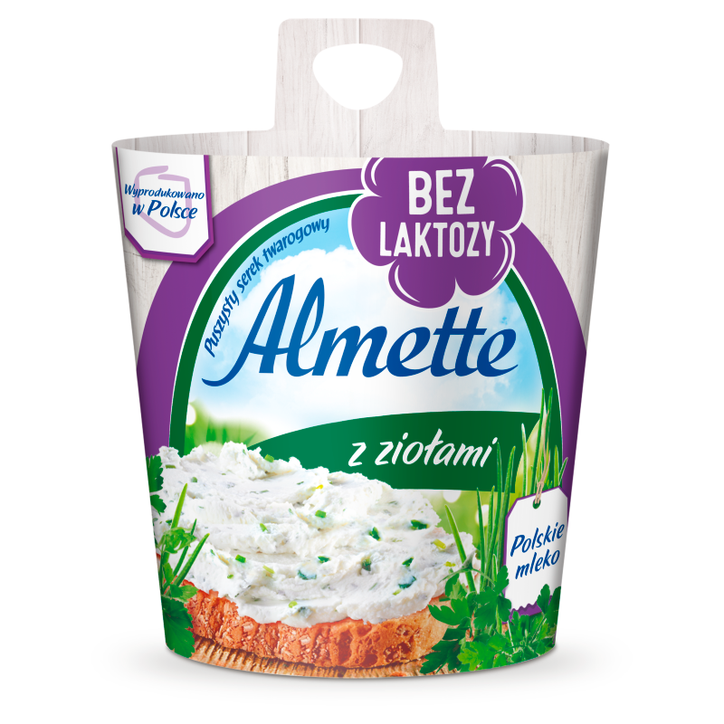 ALMETTE Serek twarogowy z ziołami (bez laktozy) frisco.pl