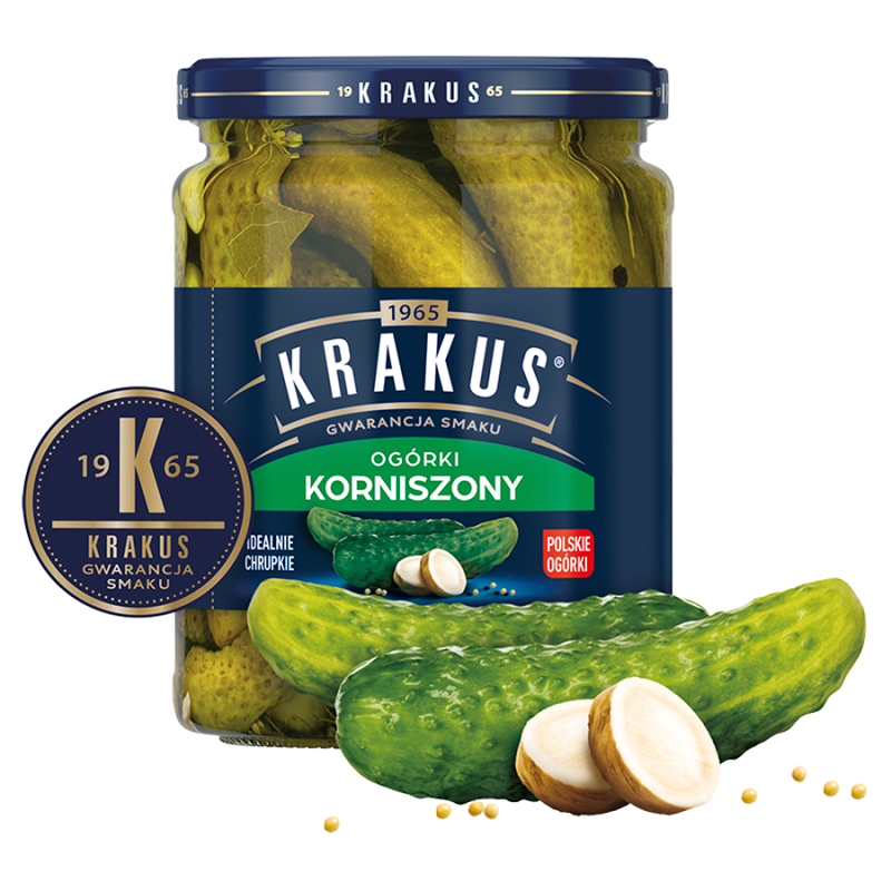 KRAKUS Ogórki korniszony frisco.pl