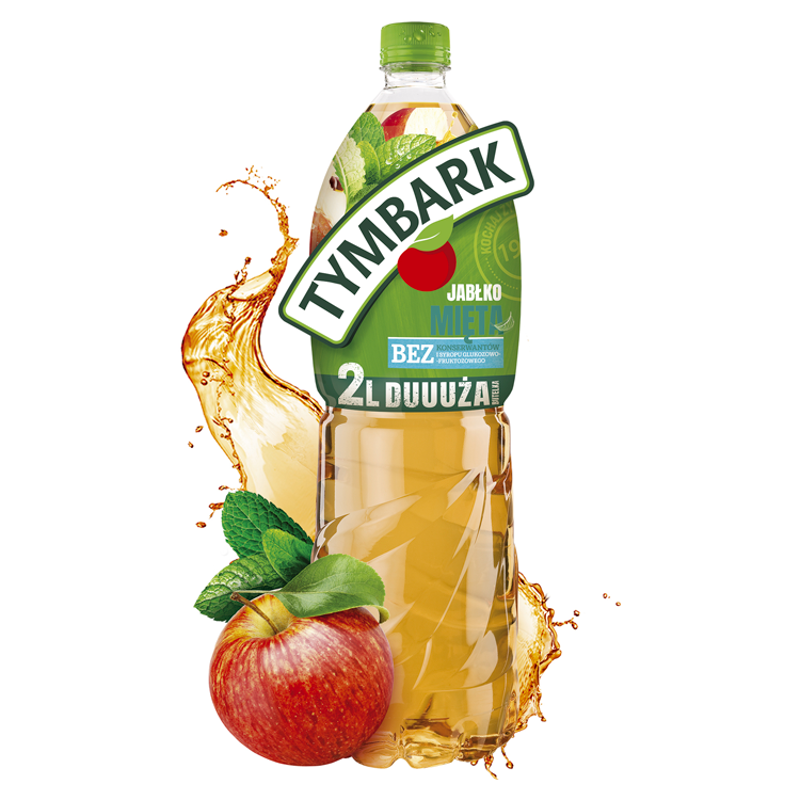 TYMBARK Jabłko mięta Napój PET