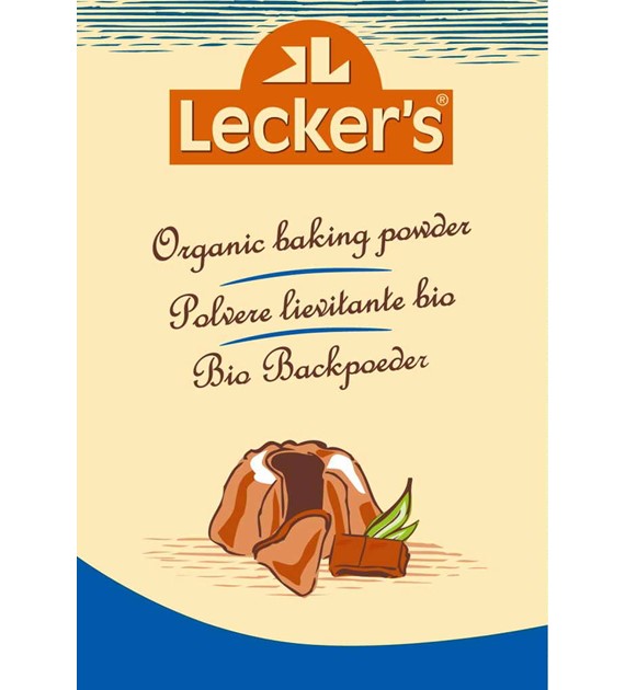 LECKER'S Proszek do pieczenia BIO (na 0,5 kg mąki)