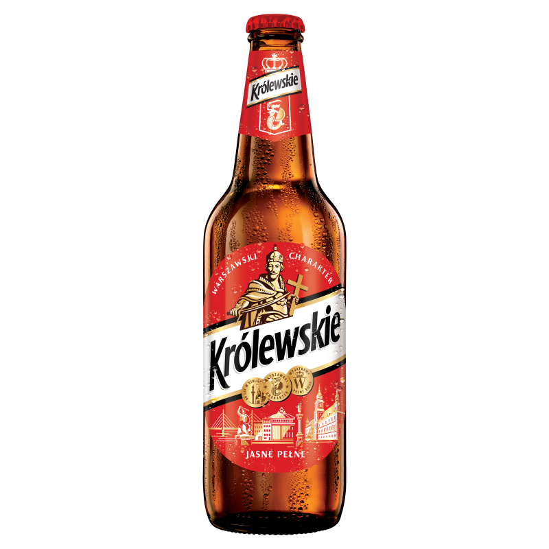 KRÓLEWSKIE Piwo (cena zawiera 1 zł kaucji za butelkę)