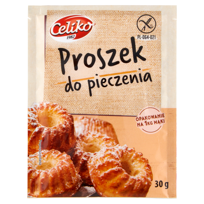 CELIKO Proszek do pieczenia bezglutenowy (na 1 kg mąki)