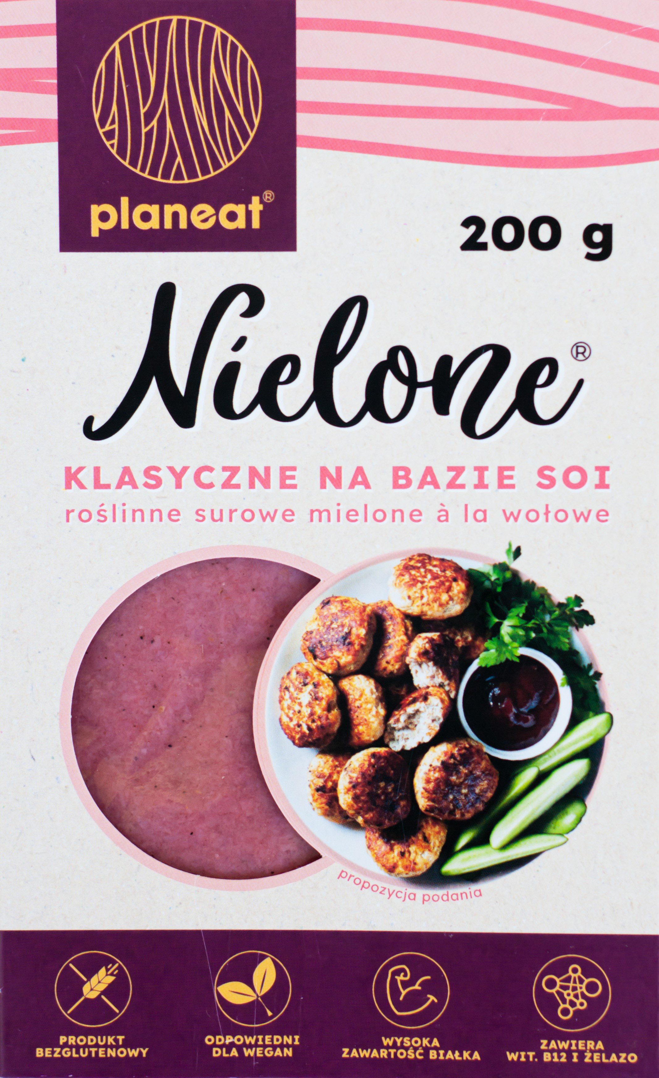 PLANEAT Nielone Klasyczne na bazie soi