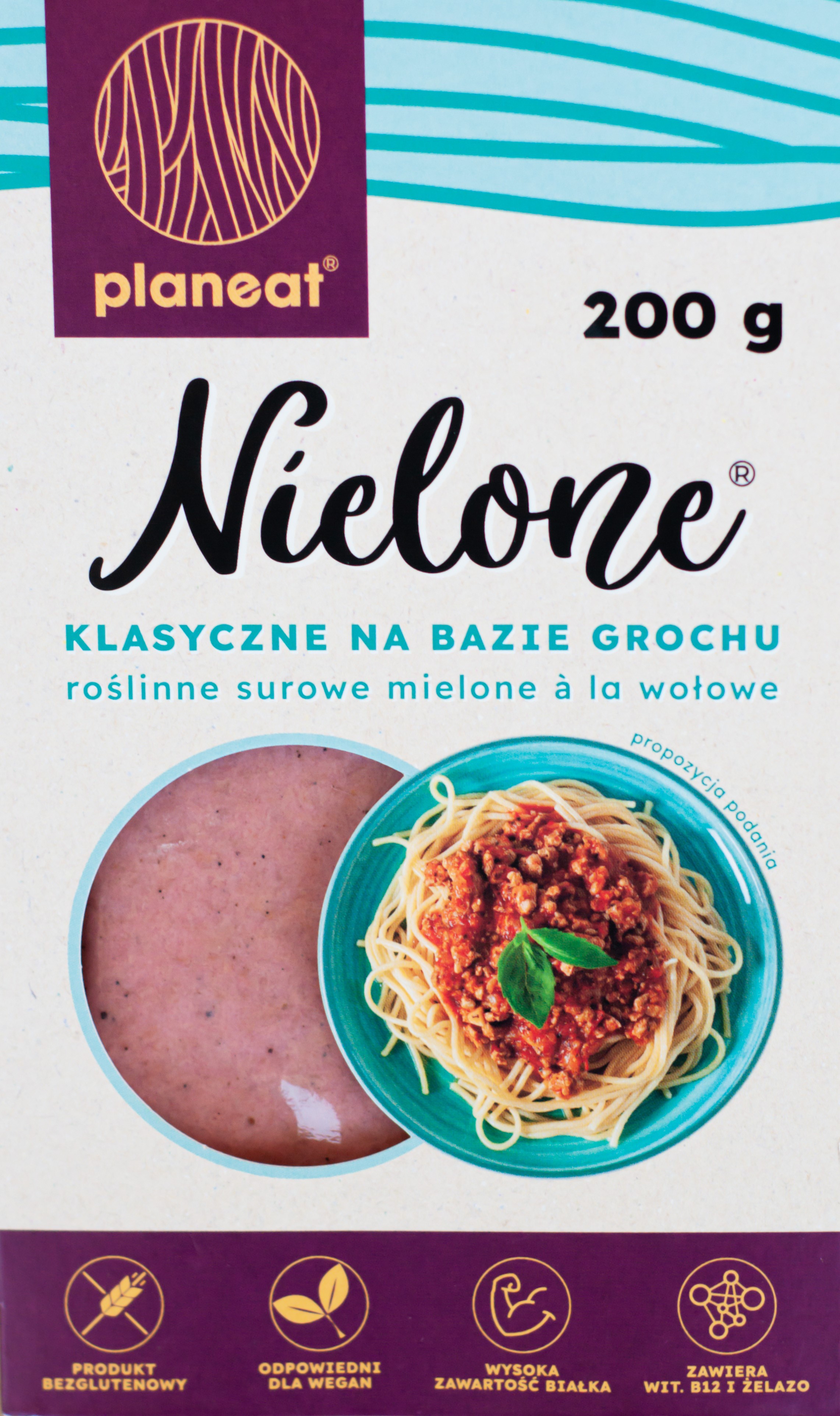 PLANEAT Nielone Klasyczne na bazie grochu
