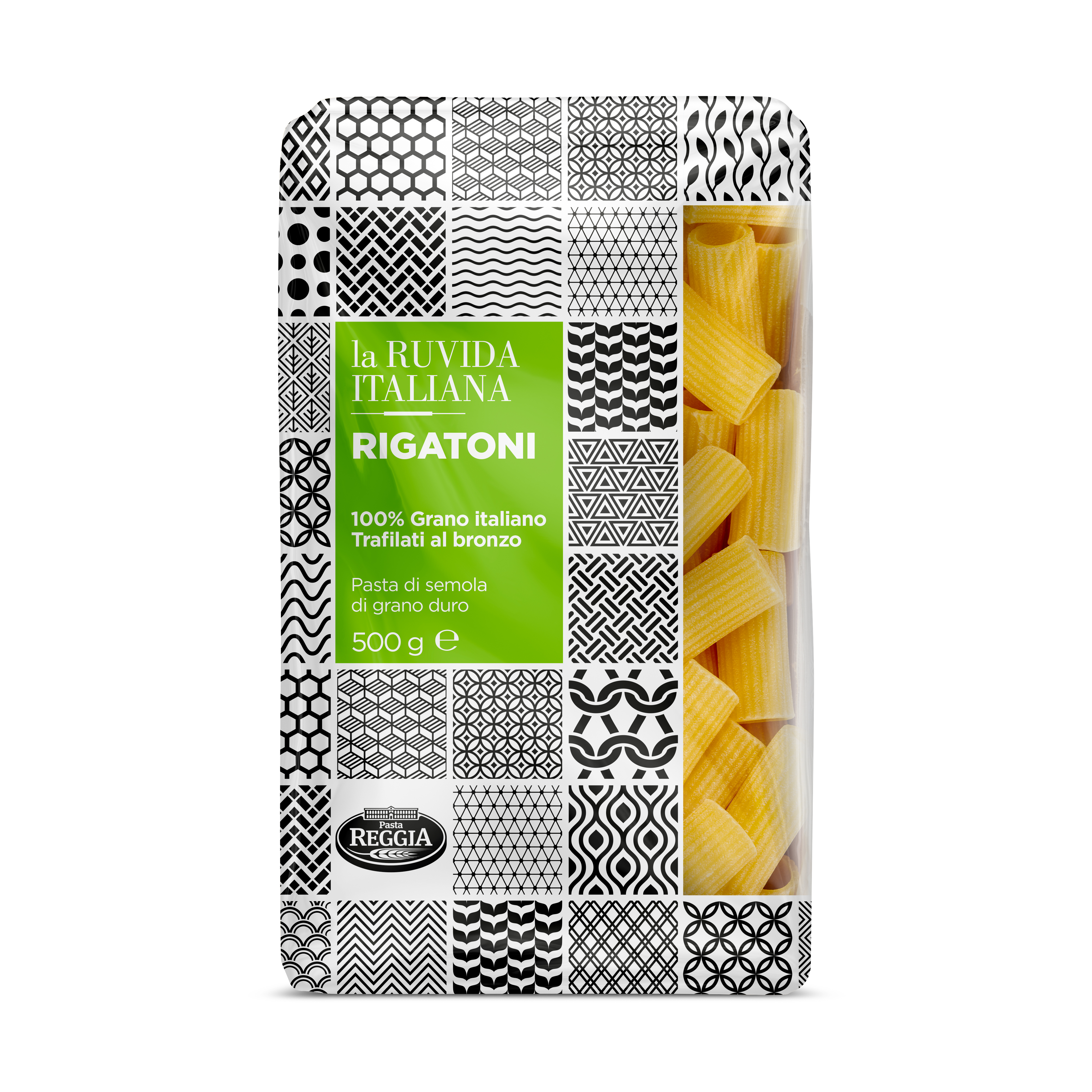 LA RUVIDA ITALIANA Makaron rigatoni (100% z pszenicy durum)