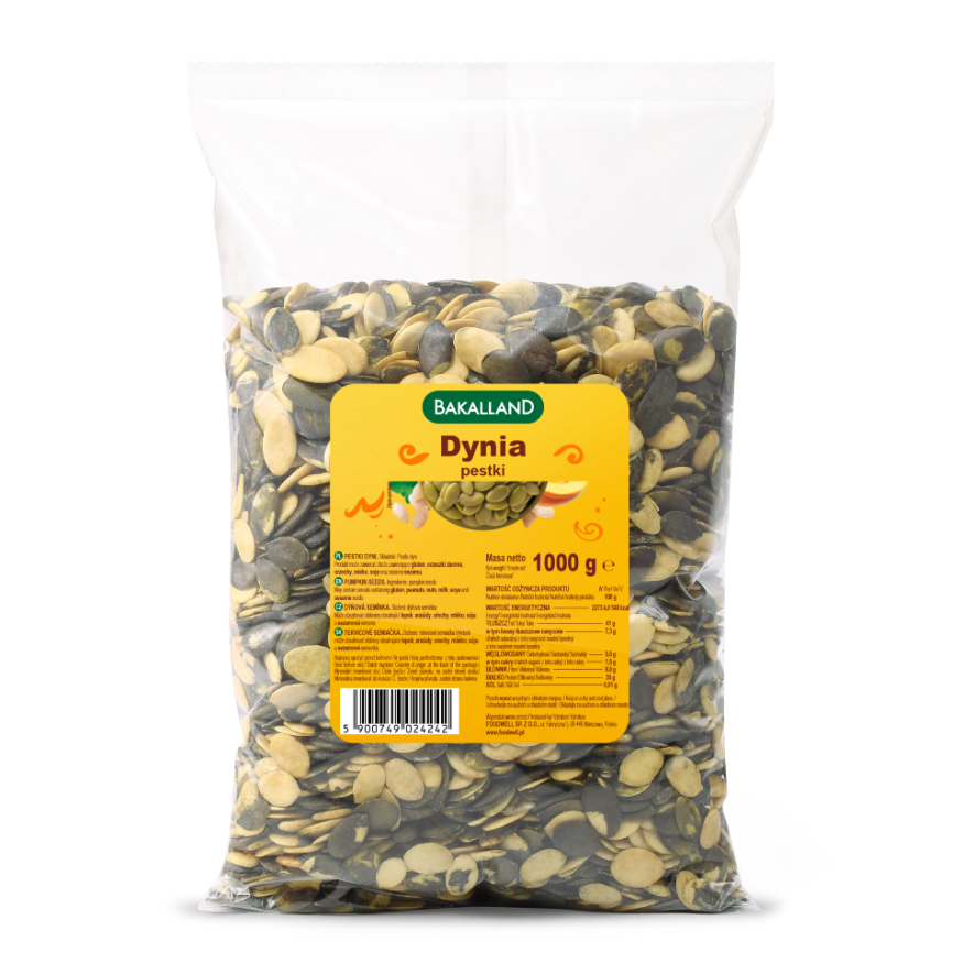 BAKALLAND Big Pack Pestki dyni
