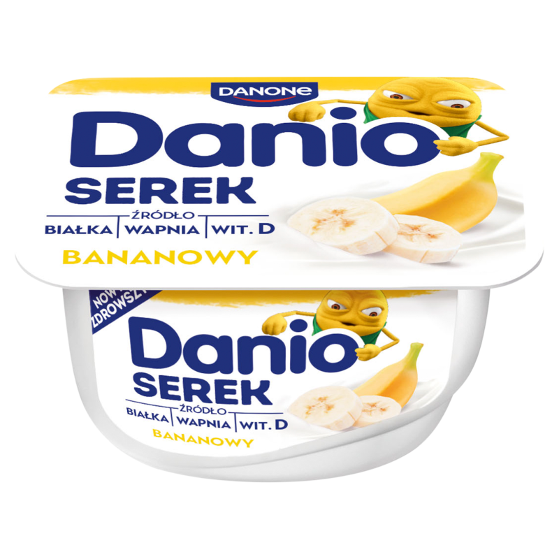 DANIO Serek homogenizowany bananowy frisco.pl