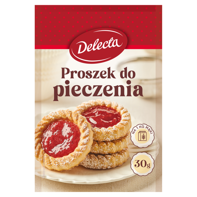 DELECTA Proszek do pieczenia (na 1 kg mąki)
